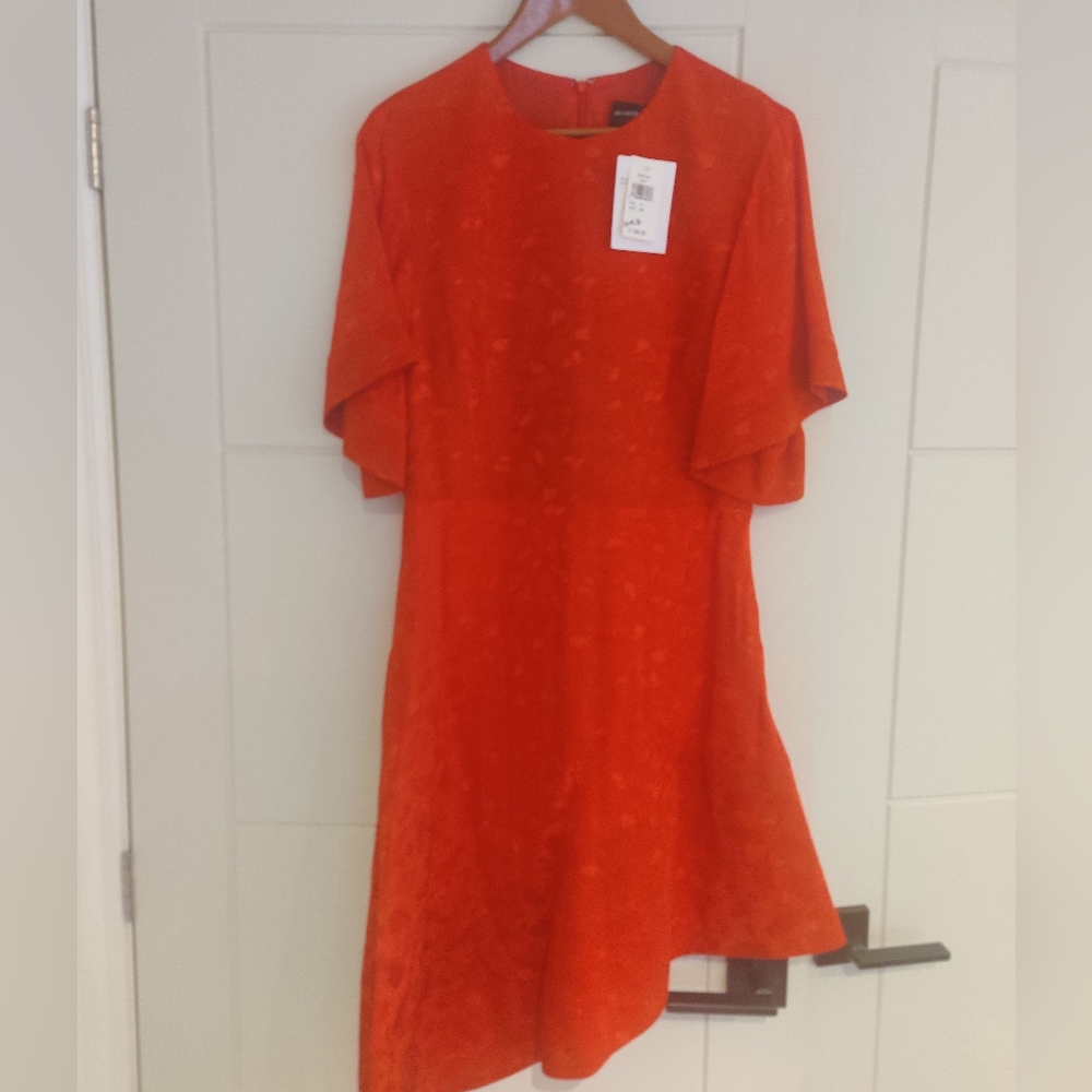 Brandon Maxwell Vibrant Red Dress Size 14